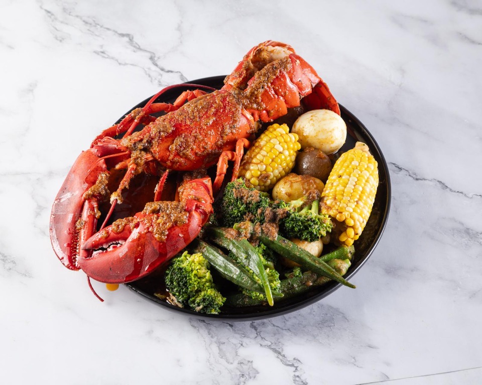 Lobster boil platter